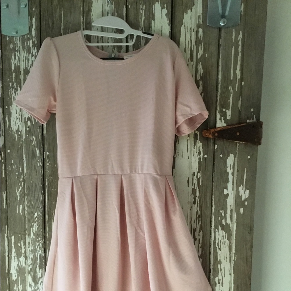 NWOT Lularoe Amelia Dress Pretty Pink